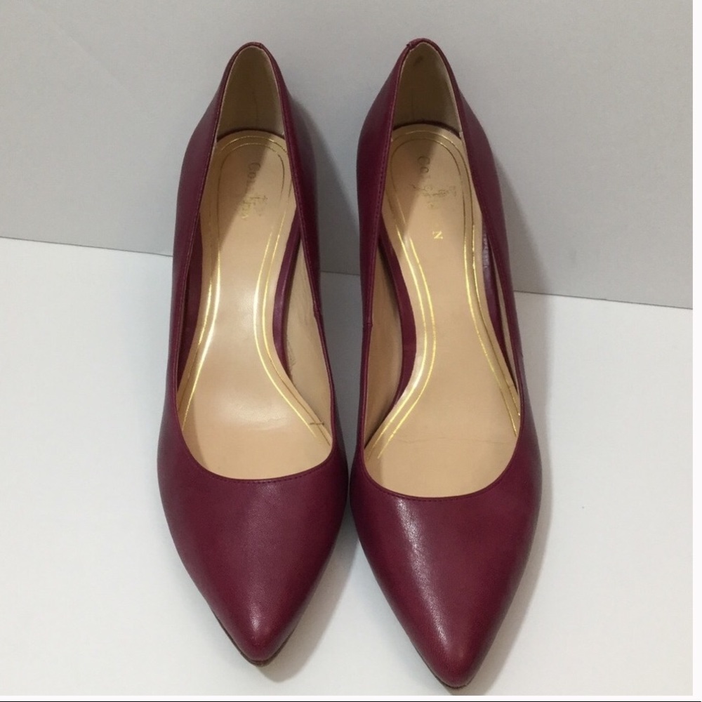 ✨COLE HAAN Burgundy Chelsea Pump with Nike Air